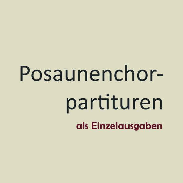 Posaunenchorpartituren einzeln