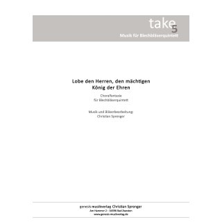"Lobe den Herren" - Choralfantasie -...