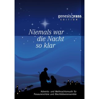 Bläserheft Niemals war die Nacht so klar