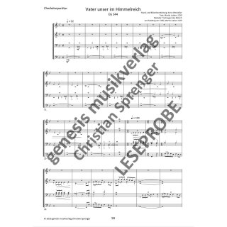 "Vater unser im Himmelreich" - Chorleiterpartitur
