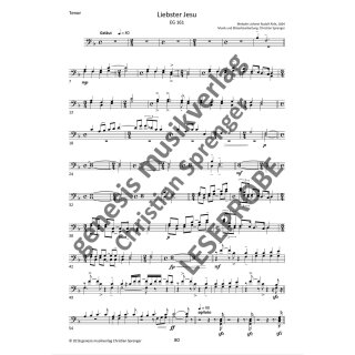"Liebster Jesu" - Tenöre
