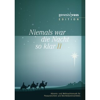 Bläserheft Niemals war die Nacht so klar II