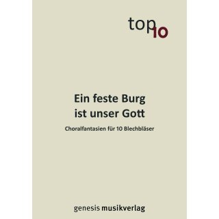 "Ein feste Burg ist unser Gott" für 10...